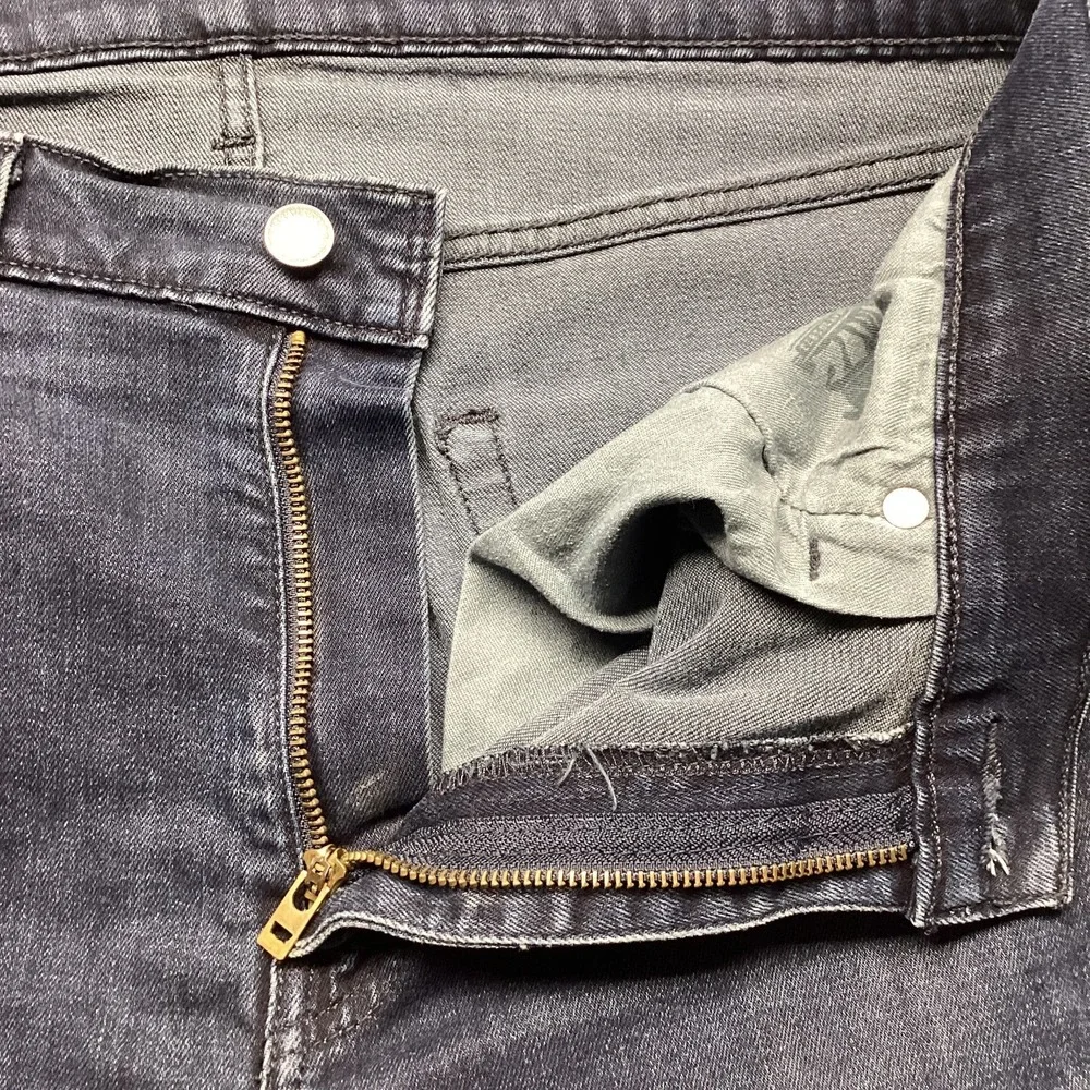 Levis 512 Slim Taper Jeans Mens W34 L32 Dark Wash Stretch Denim